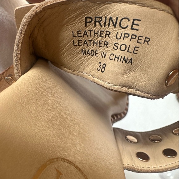 ASH “Prince” Studded Rose Gold Metallic Sandals Size 38 (8) Excellent Condition! - Picture 9 of 12